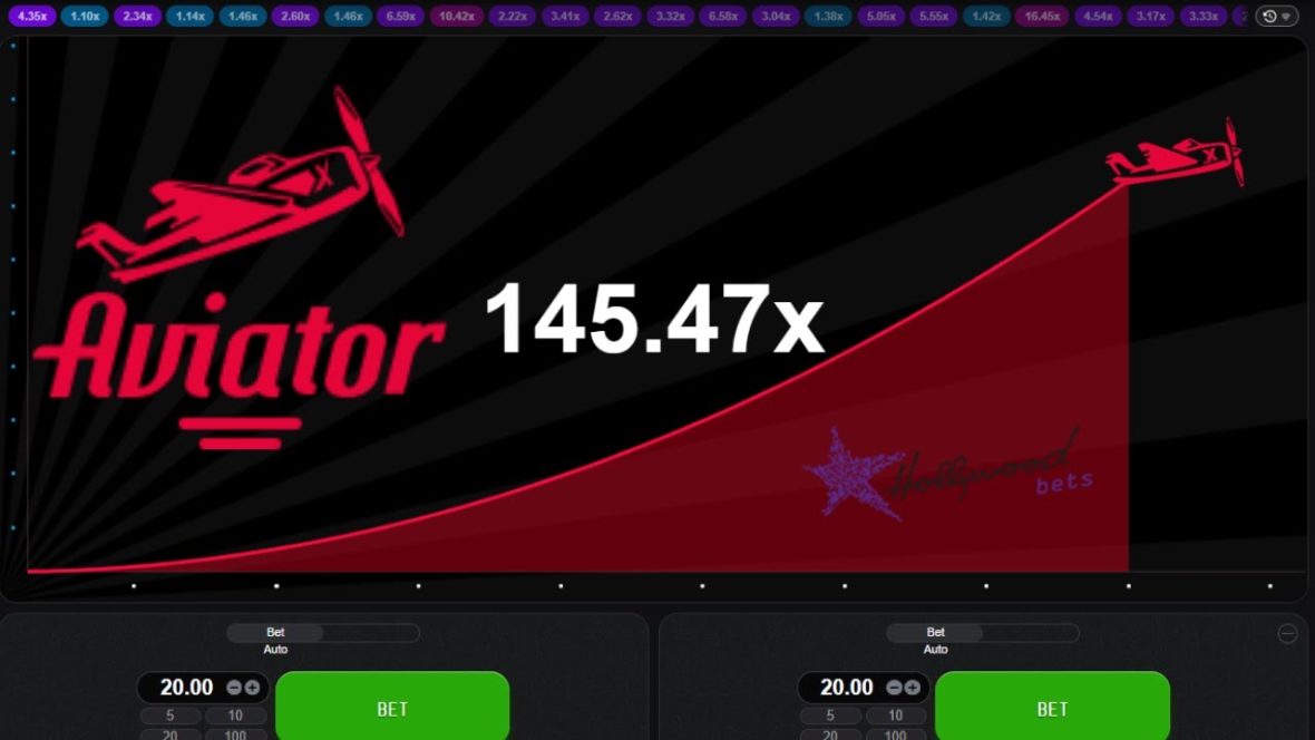 Logotipo del Aviator