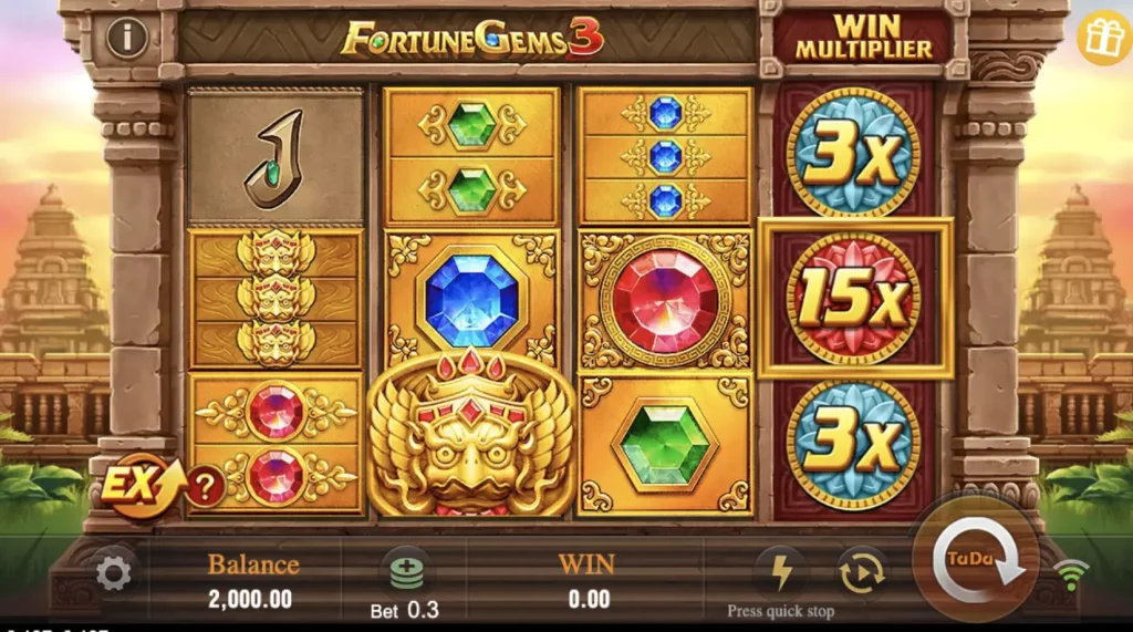 A imagem do caça-níquel https://777brazino.casino/wp-content/uploads/2025/07/fortune-gems-3-2-1024x571.webp